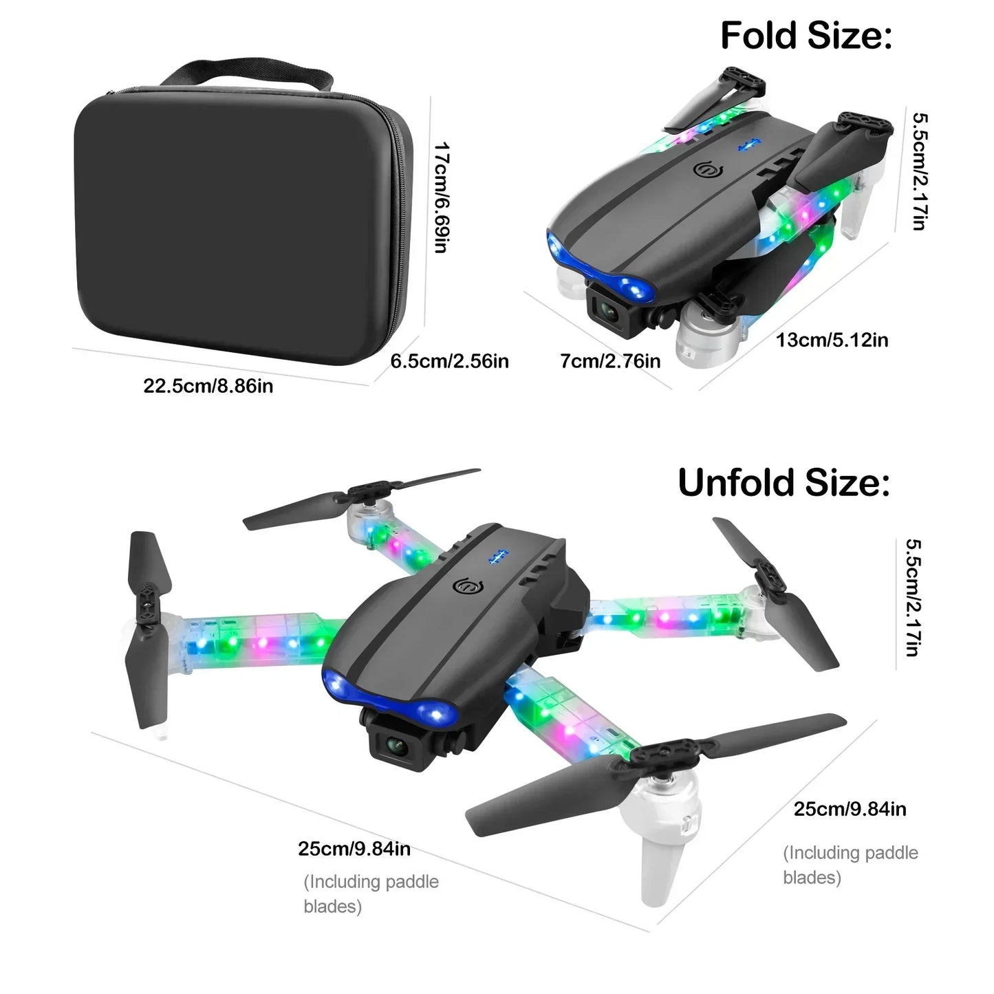 Foldable E99 K3 Pro HD 4K Drone With Dual Camera WIFI Aerial Photography RC Quadcopter High Hold Mode Helicopter Toy Gift