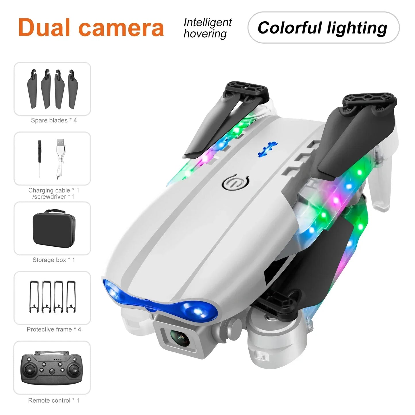 Foldable E99 K3 Pro HD 4K Drone With Dual Camera WIFI Aerial Photography RC Quadcopter High Hold Mode Helicopter Toy Gift