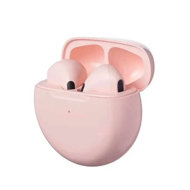 Pro 6 TWS Wireless Headphones with Mic Fone Bluetooth Earphones Sport Earbuds Running Pro6 Headset for Apple IPhone Xiaomi