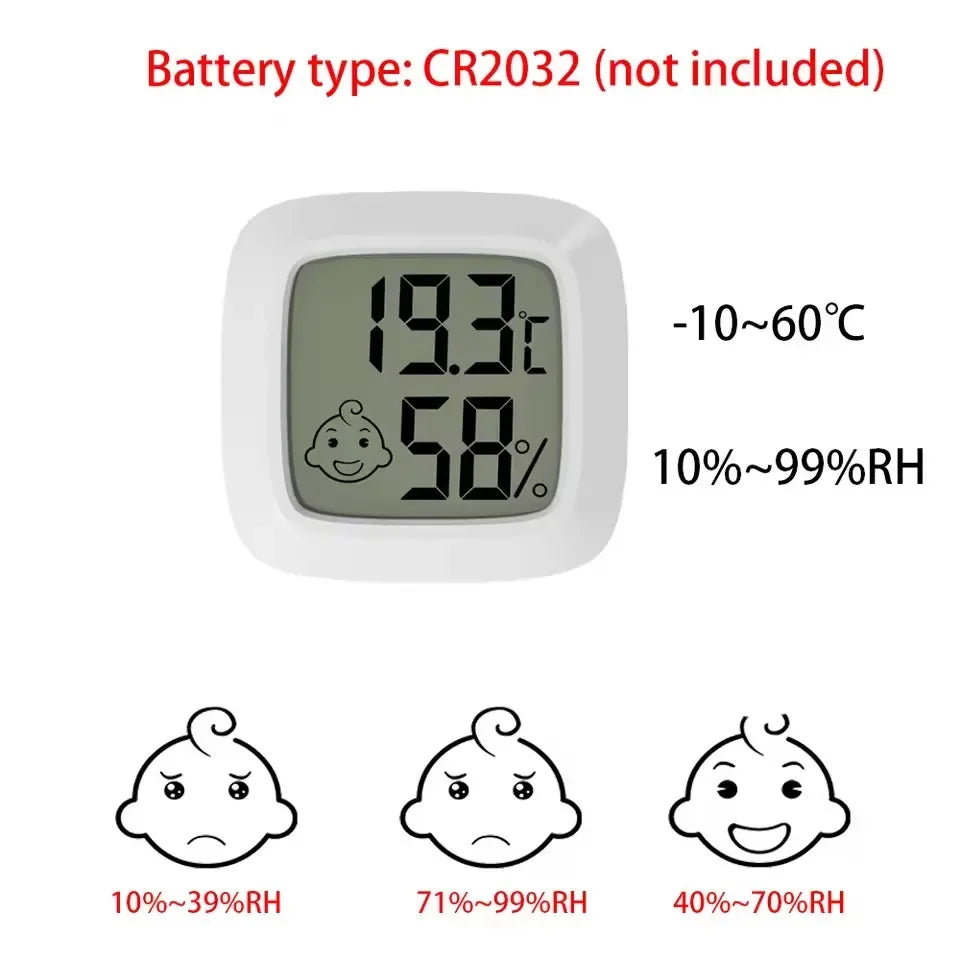 Mini LCD Digital Indoor Convenient Temperature Sensor Humidity Meter Gauge Instruments thermometer Hygrometer Temperature