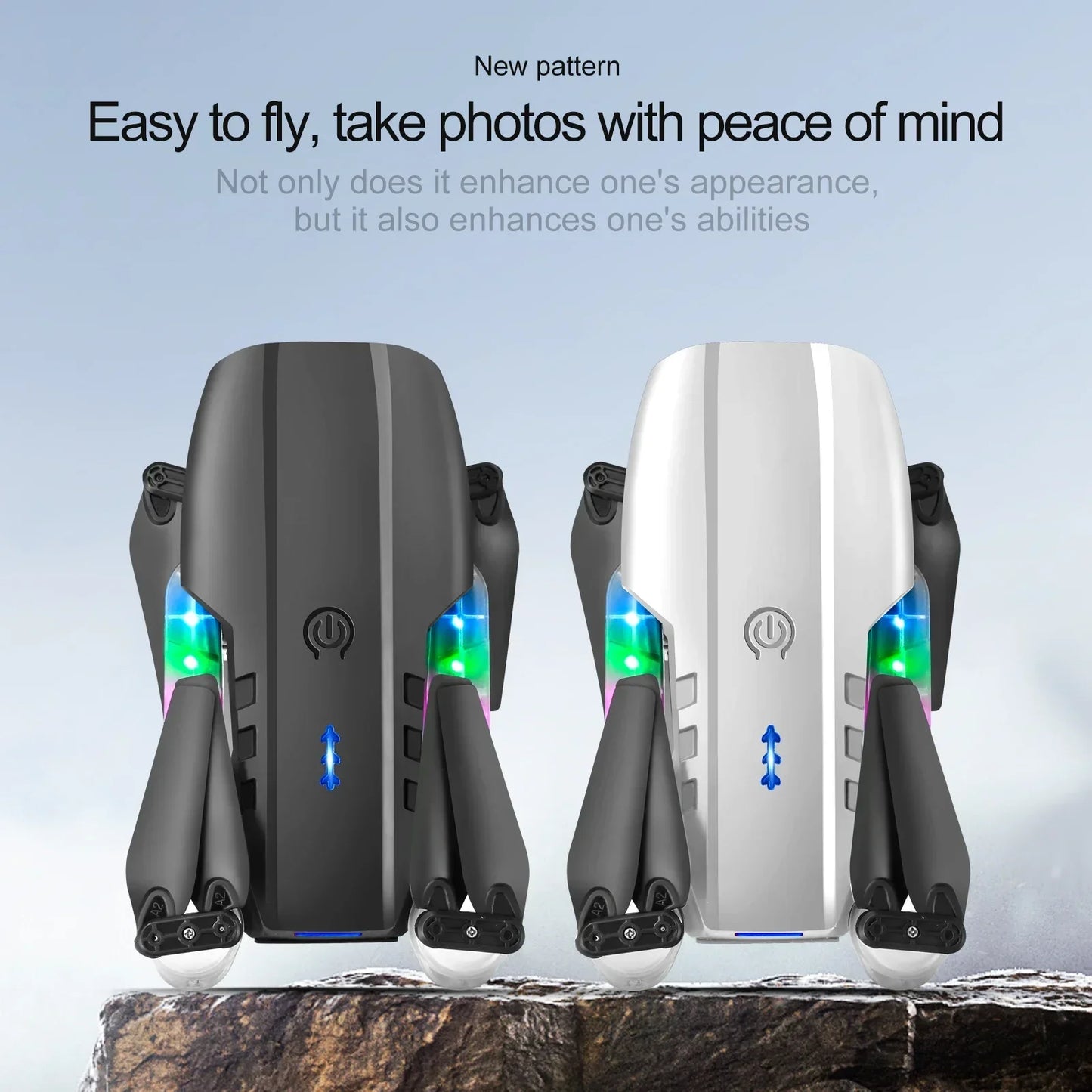 Foldable E99 K3 Pro HD 4K Drone With Dual Camera WIFI Aerial Photography RC Quadcopter High Hold Mode Helicopter Toy Gift