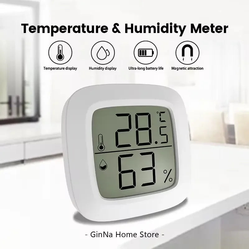 Mini LCD Digital Indoor Convenient Temperature Sensor Humidity Meter Gauge Instruments thermometer Hygrometer Temperature