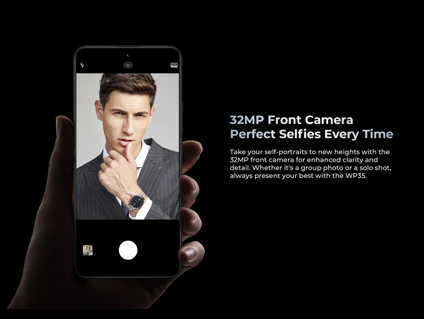 Oukitel WP35 Rugged Phone - MTK 7025, 5G, 11000mAh, 6.6" FHD+, 24GB + 256GB, 108MP, NFC Android 15 Smartphone