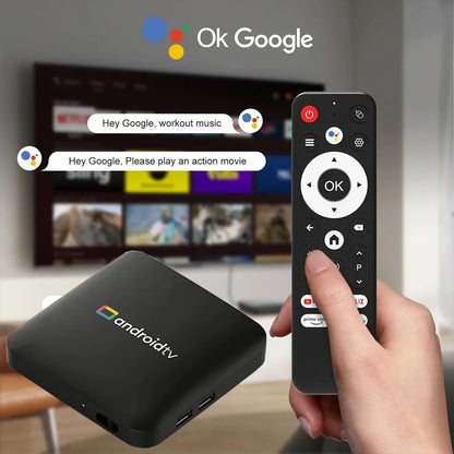 Global Version Set-top Box Smart Streaming Media Player TV Box H96Max S905L3 Android14 2.4G&5GWifi 4K Bluetooth Google Assistant