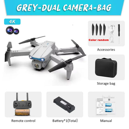 Professional HD E99Pro Drone 4k Dual WIFI fpv Quadcopter Aircraft with Obstacle Avoidance for Aerial Photography Drone Camera