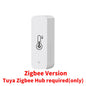 Tuya WiFi Zigbee Temperature Humidity Sensor Smart Home Indoor Hygrometer APP Monitoring Work with Google Home SmartLife Alexa