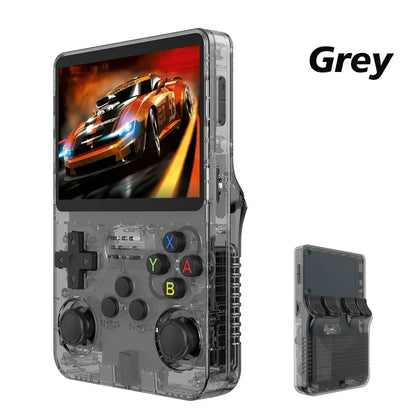 ARK 128G Retro Handheld Game Console Linux System 3.5 Inch IPS Screen Portable Pocket Video Player 2 Joystick 64G Games Kid Gift