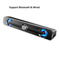 Salange Sound Bar Bluetooth USB Wired Speakers Bar Stereo Speaker For Projector PC Laptop Phone Computer 3.5mm Aux Speaker