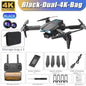 E99Pro HD Drone. 4K dual WiFi FPV, obstacle avoidance. Professional quadcopter for aerial photography.