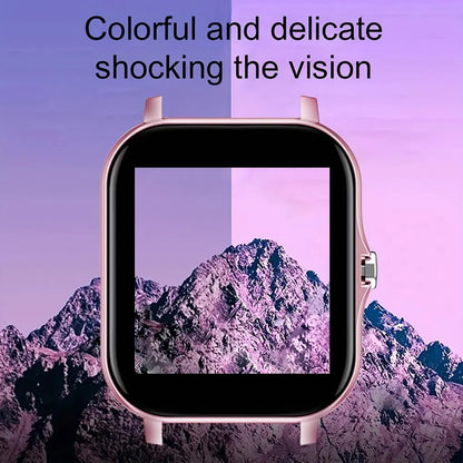 2025 Smartwatch Android Phone 1.44''Inch HD Screen Bluetooth Call Blood Oxygen/Pressure Monitoring Smart Watch Women Men Gift