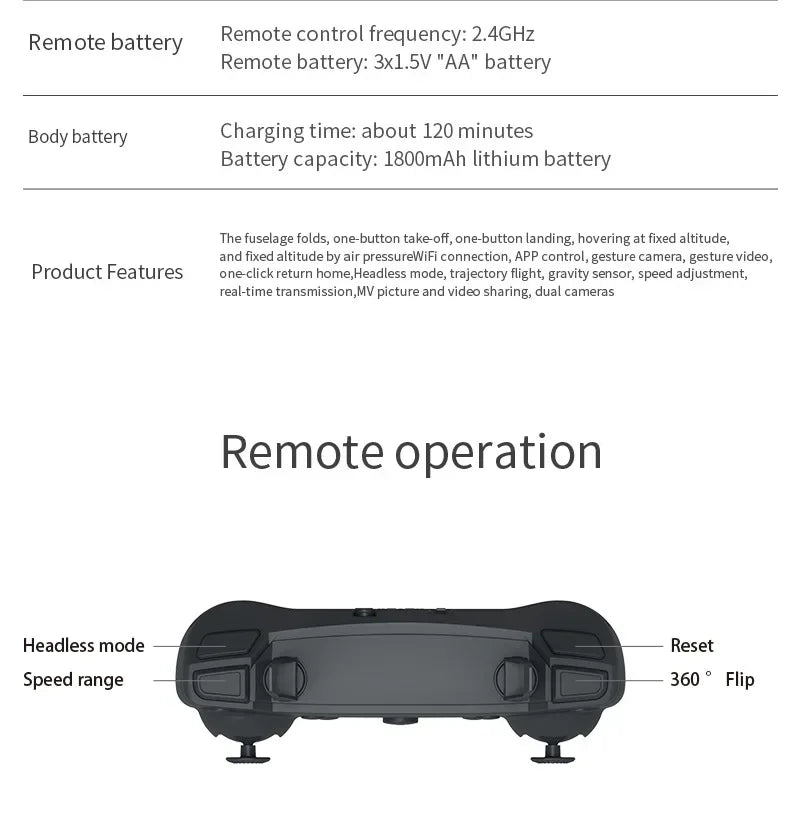 KBDFA 2023 New E88 Pro WIFI FPV Drone Wide Angle HD 4K 1080P Camera Height Hold RC Foldable Quadcopter Dron Helicopter Toys Gift
