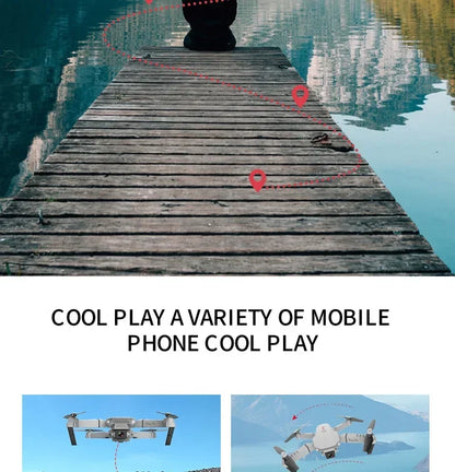 KBDFA 2023 New E88 Pro WIFI FPV Drone Wide Angle HD 4K 1080P Camera Height Hold RC Foldable Quadcopter Dron Helicopter Toys Gift