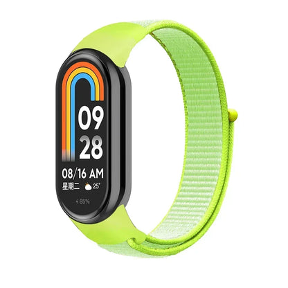 Nylon Loop for xiaomi Mi Band 9 8 Strap 8 NFC SmartWatch Wristband Correa Replacement sport pulsera for Miband 8 Bracelet Correa