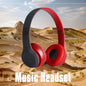 Stereo Headset Bluetooth Folding Series Wireless Sports Game Headset Wireless Headphones Foldable HIFI Headset Earphone with Mic