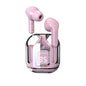 Original T2 Wireless Bluetooth Earphone Transparent HIFI Headphones LED Power Digital Display Stereo Sound Earphones for Phone