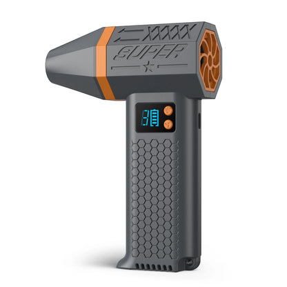 Mini Turbo Jet Fan Electric Air Duster with 3 Gear Adjustable 130000RPM Wind Speed 52m/s Car Computer Cleaning Blower Tool