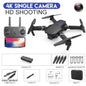E99Pro HD Drone. 4K dual WiFi FPV, obstacle avoidance. Professional quadcopter for aerial photography.