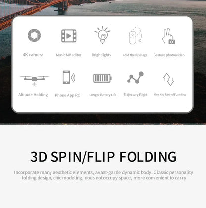 KBDFA 2023 New E88 Pro WIFI FPV Drone Wide Angle HD 4K 1080P Camera Height Hold RC Foldable Quadcopter Dron Helicopter Toys Gift