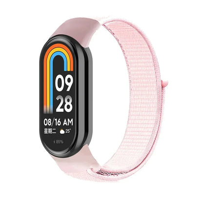 Nylon Loop for xiaomi Mi Band 9 8 Strap 8 NFC SmartWatch Wristband Correa Replacement sport pulsera for Miband 8 Bracelet Correa