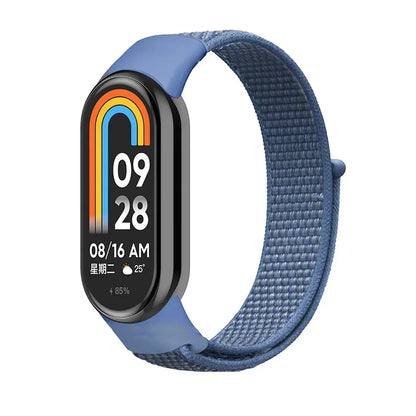 Nylon Loop for xiaomi Mi Band 9 8 Strap 8 NFC SmartWatch Wristband Correa Replacement sport pulsera for Miband 8 Bracelet Correa