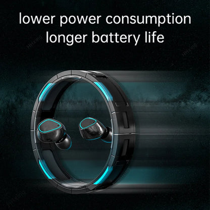 Wireless Bluetooth Headphones TWS Headsets With Mic Stereo Sport In-ear Earphone Touch Control Long Standby HD Call Earbuds Game