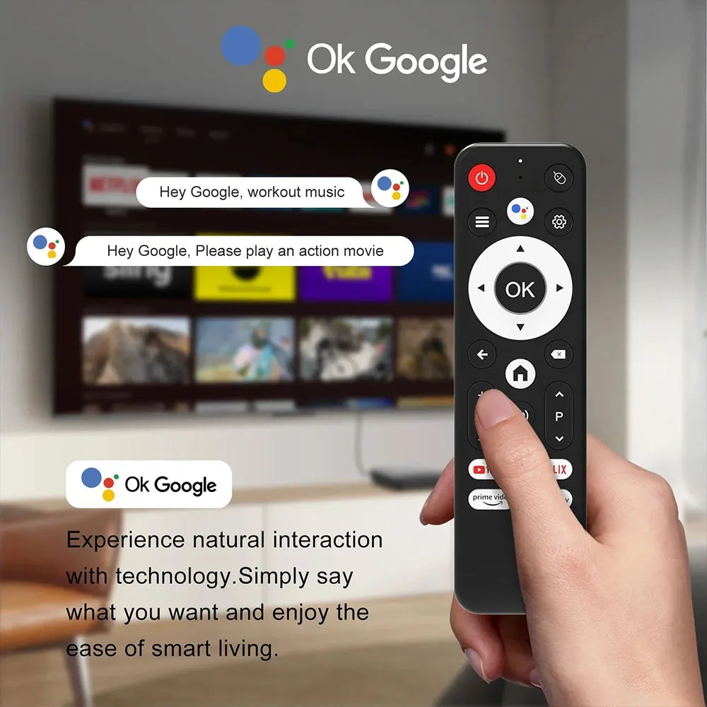 Global Version Set-top Box Smart Streaming Media Player TV Box H96Max S905L3 Android14 2.4G&5GWifi 4K Bluetooth Google Assistant