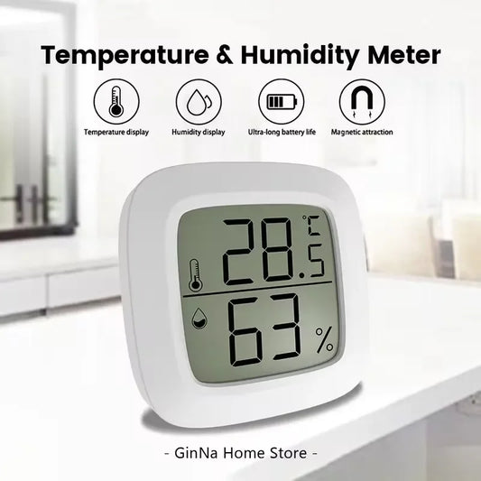 Mini LCD Digital Indoor Convenient Temperature Sensor Humidity Meter Gauge Instruments thermometer Hygrometer Temperature