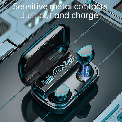 Wireless Bluetooth Headphones TWS Headsets With Mic Stereo Sport In-ear Earphone Touch Control Long Standby HD Call Earbuds Game